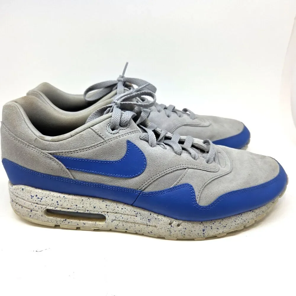 Nike Air Max Gray & Blue Sneakers Mens 12.5